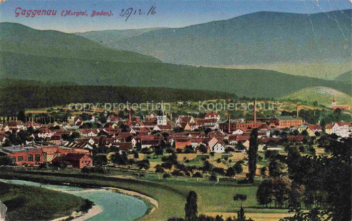 Gaggenau Panorama Feldpost