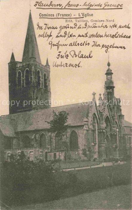 Comines-Warneton Belgie Eglise