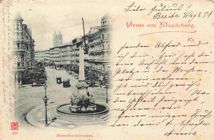 MAGDEBURG  CITY Hasselbuchbrunnen
