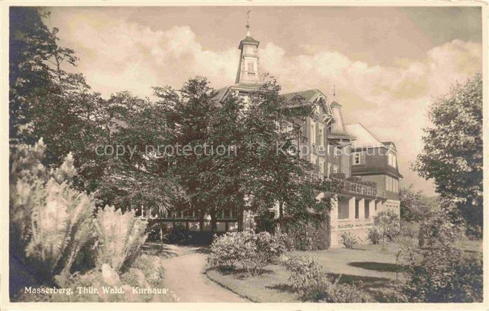 Masserberg Hildburghausen Thueringen Kurhaus