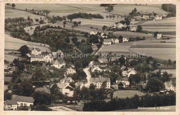 Markersbach Raschau-Markersbach Erzgebirge Fliegeraufnahme