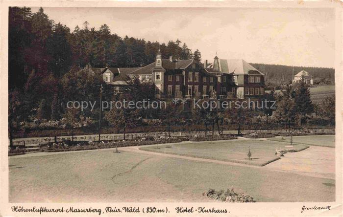 Masserberg Hildburghausen Thueringen Hotel Kurhaus