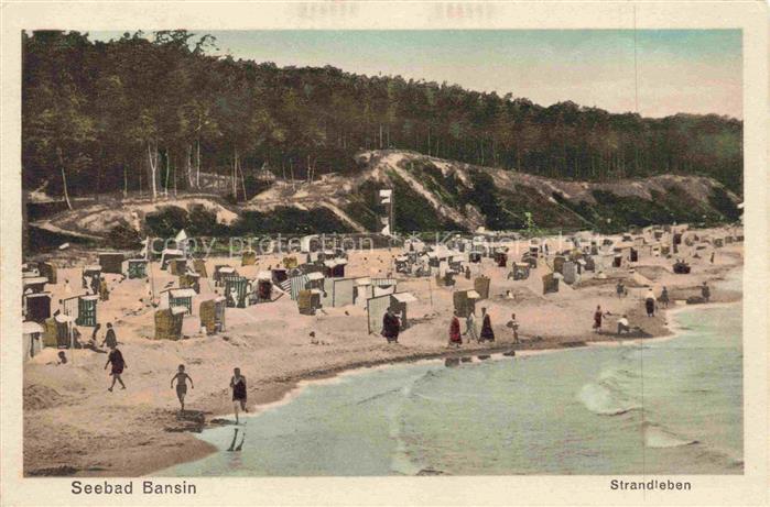 BANSIN Ostseebad Heringsdorf Strandleben