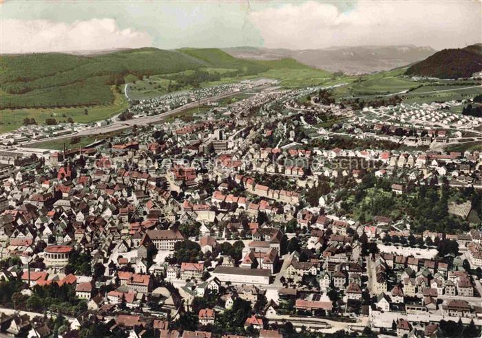 Ebingen Albstadt Fliegeraufnahme