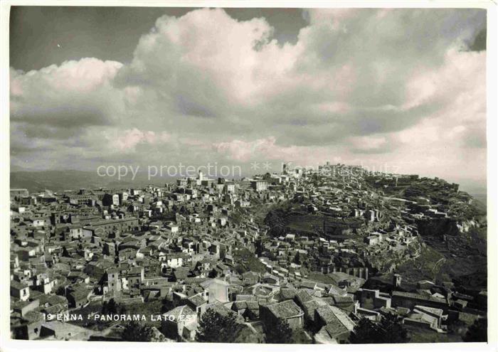 Enna Sicilia IT Panorama Lato Est