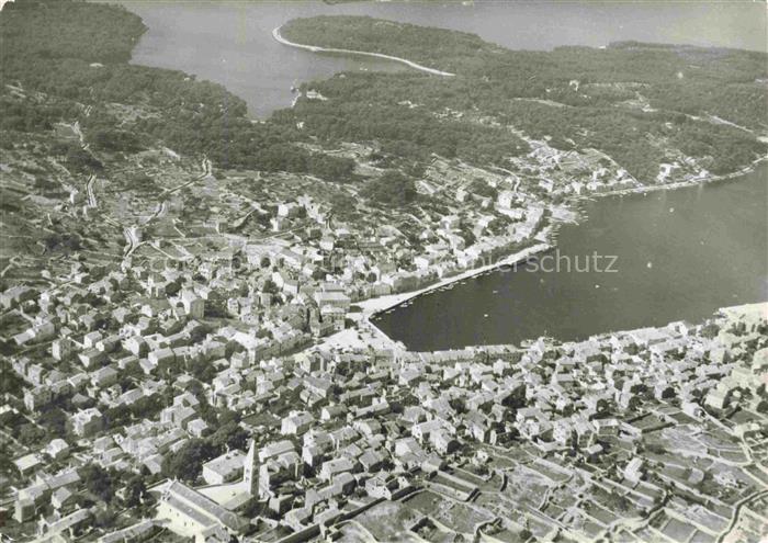 Mali Losinj Lussinpiccolo Croatia Fliegeraufnahme