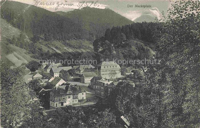 Wernesgruen Steinberg Vogtland Sachsen Marktplatz Feldpost