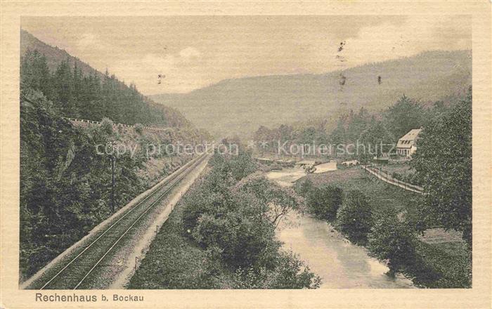 Rechenhaus Bockau Erzgebirgskreis Sachsen Panorama