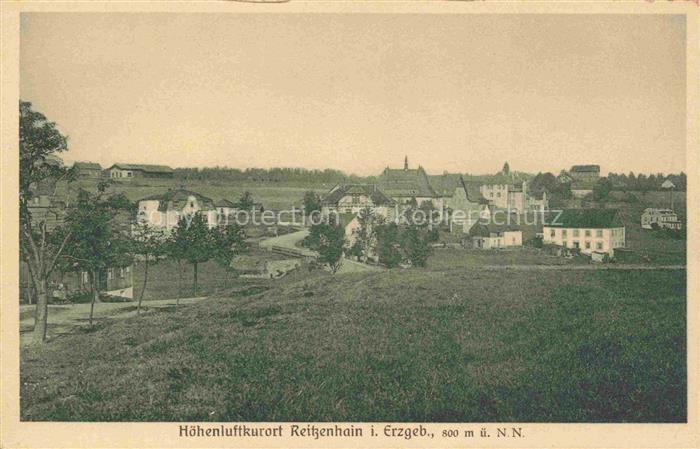 Reitzenhain Erzgebirge Sachsen Panorama