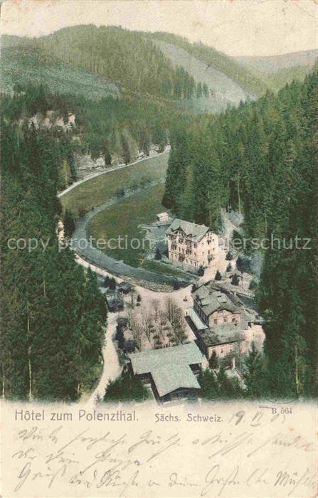 Saechsische Schweiz Hotel zum Polenzthal