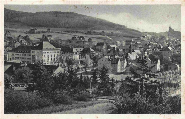 Oberschlema Erzgebirge Sachsen Panorama Radiumbad