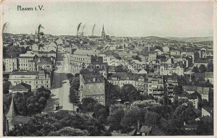 PLAUEN  Vogtland Stadtansicht