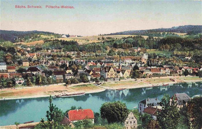 Poetscha Wehlen Sachsen Panorama