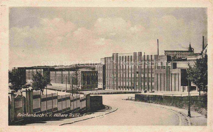 Reichenbach Vogtland Sachsen Hoehere Textil Fachschule