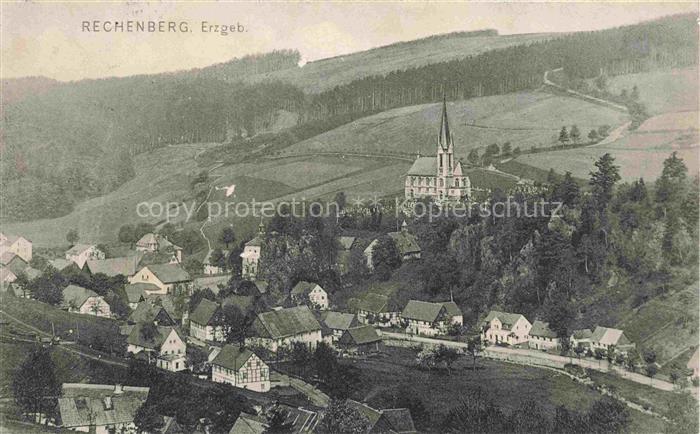 Rechenberg -Bienenmuehle Osterzgebirge Sachsen Panorama