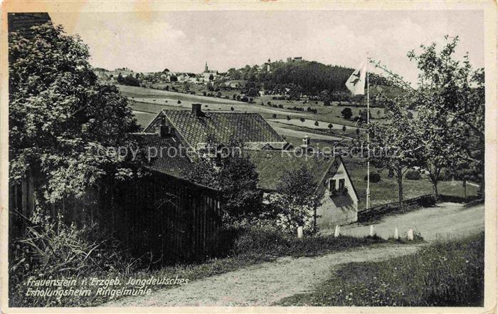 Frauenstein Brand-Erbisdorf Osterzgebirge Jungdeutsches Erholungsheim Ringelmueh