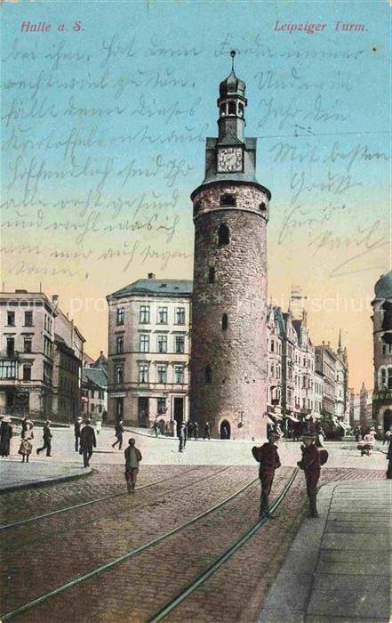 HALLE SAALE Leipziger Turm