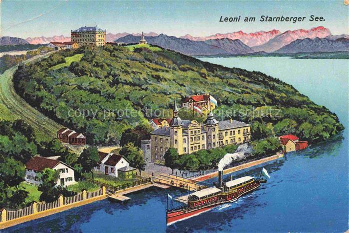 Leoni Starnberger See Panorama