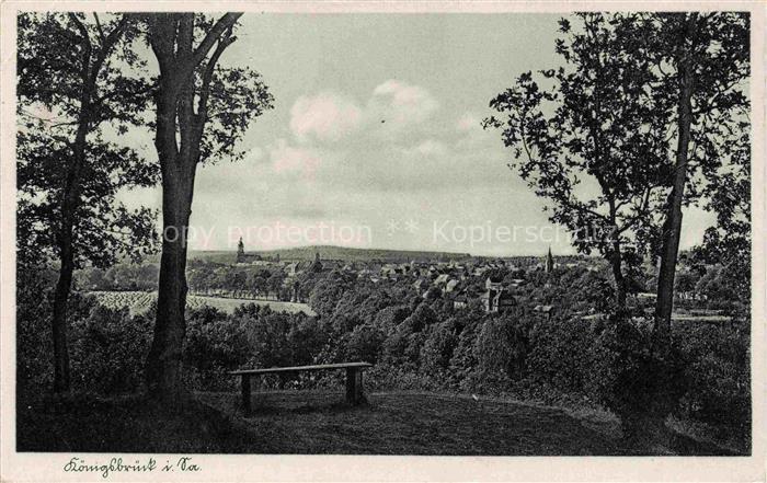 Koenigsbrueck Sachsen Panorama