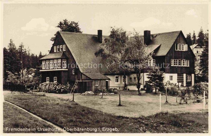 Oberbaerenburg Baerenburg Fremdenheim Urselhuette