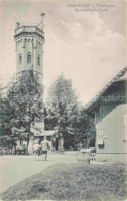 Oberhof Thueringen Schneekopf Turm