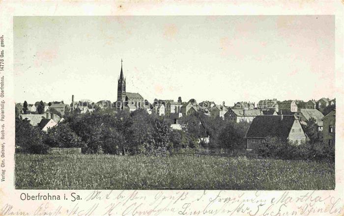 Oberfrohna Limbach-Oberfrohna Sachsen Panorama