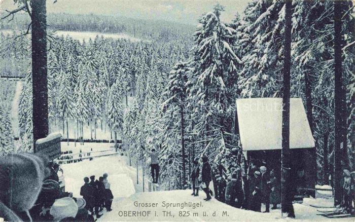 Oberhof  Thueringen Grosser Sprunghuegel