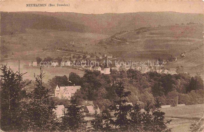 Neuhausen DRESDEN Elbe Panorama