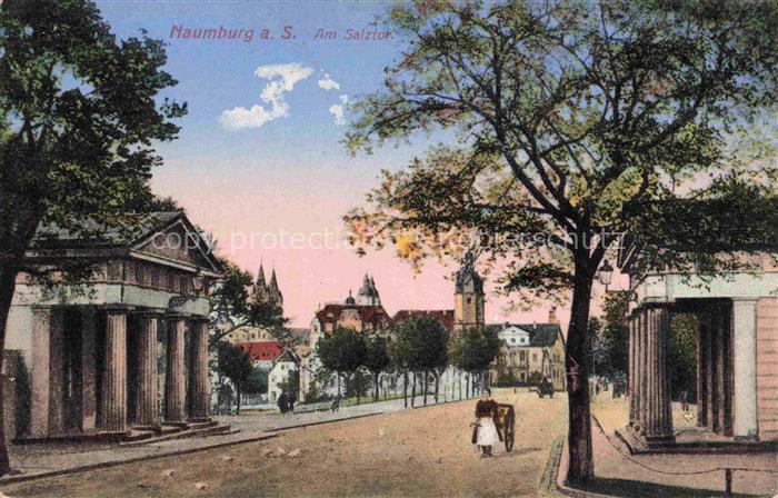 Naumburg  Saale Am Salztor Feldpost