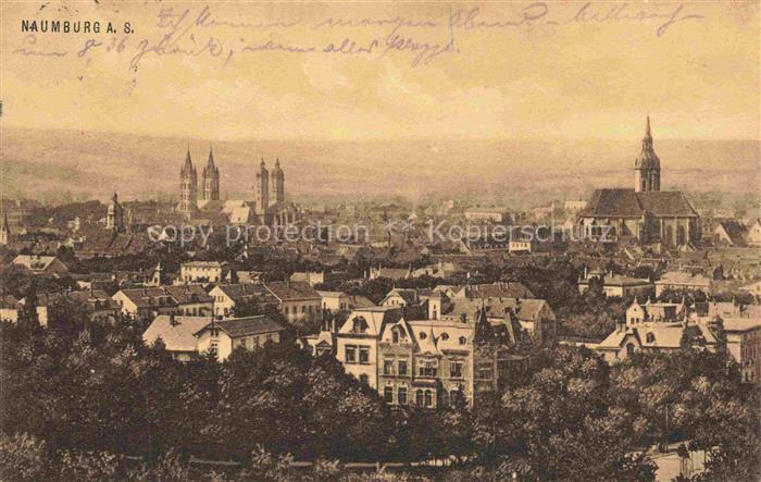 Naumburg  Saale Stadtansicht