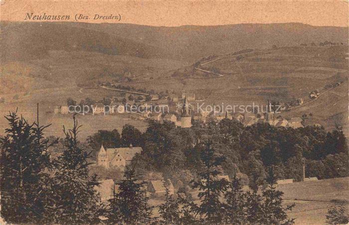 Neuhausen DRESDEN Elbe Panorama