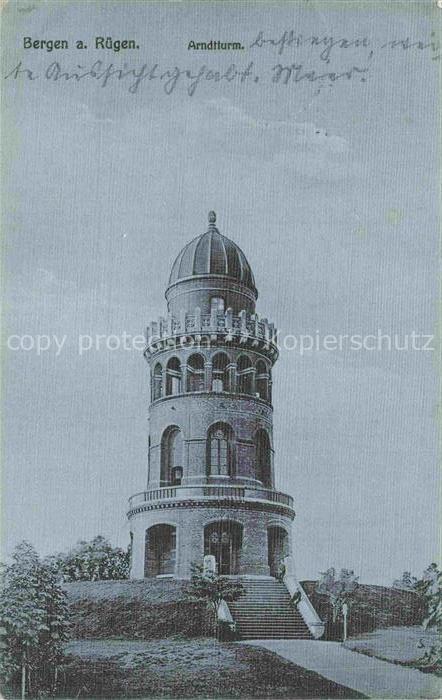 Bergen  Ruegen Arndtturm
