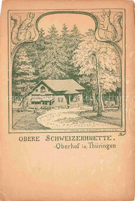 Oberhof  Thueringen Obere Schweizerhuette