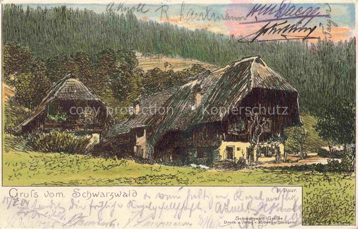 Daur Hermann Schwarzwald Gruesse Landwirtschaft