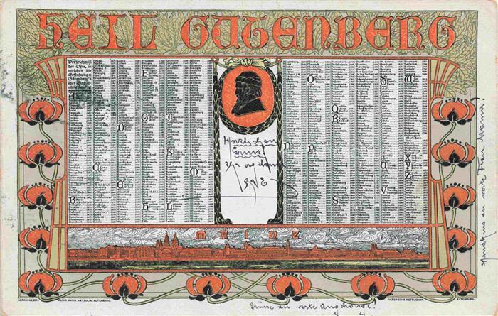 Gutenberg Halle Goetschetal Sachsen-Anhalt Mainz