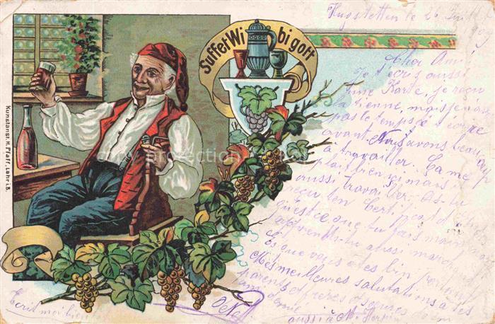 Wein Wine Vin Vino-- Suffet Wibigott