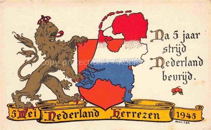 Adel Niederlande Koenigshaus 5 Mei Herrezen