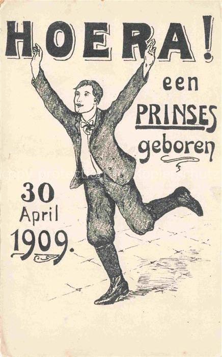 Adel Niederlande Koenigshaus Prinses geboren April Hoera