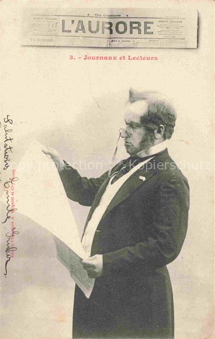 Zeitung Newspaper Journal Giornale-- 3 Jouenaux et Lecteurs L Aurore Mann