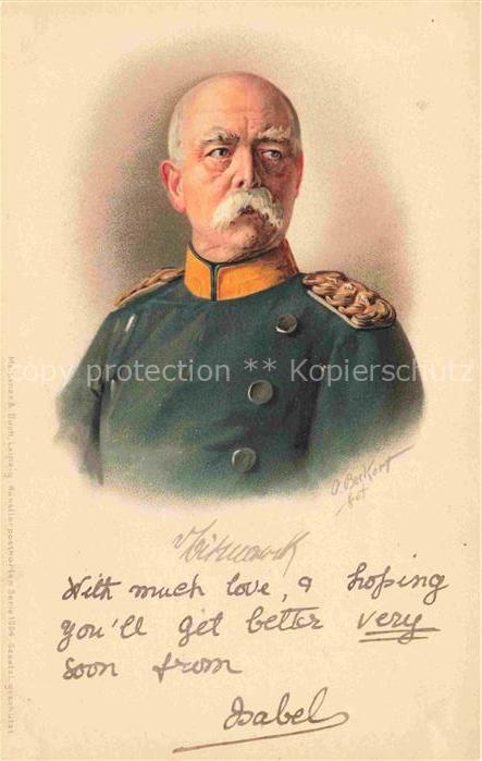 BISMARCK  Otto von Politik