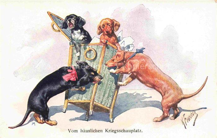 Feiertag Karl Dackel Kriegsschauplatz B.K.W.I. Nr. 978-3