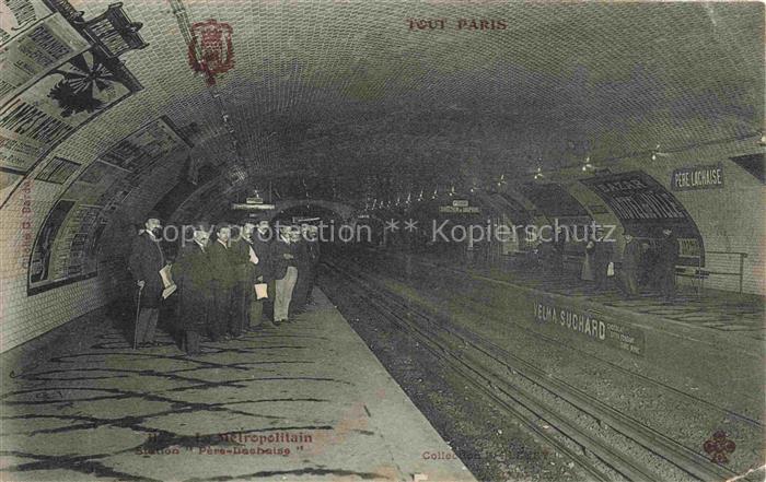 U-Bahn Subway Underground Metro Tout Paris