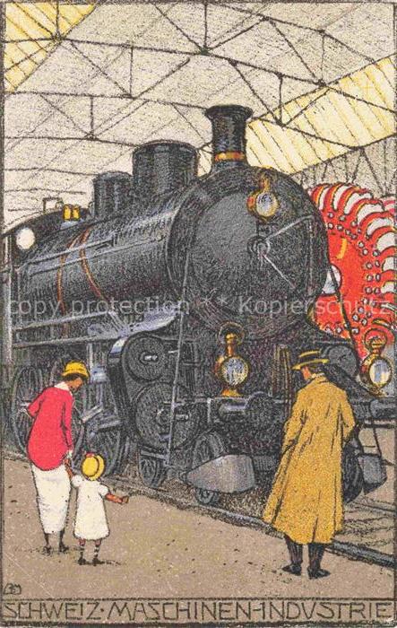 Landesausstellung Bern 1914 Schweiz Machinen Industrie