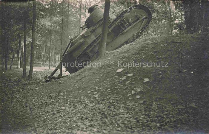 Militaria Panzer Tank Char d Assaut Wald