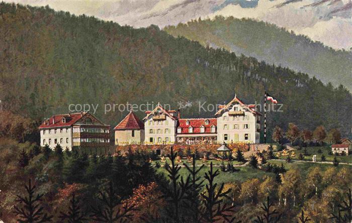 HOFFMANN  Heinrich Kuenstlerkarte St Anna Sulz 68 Hartmannsweilerkopf