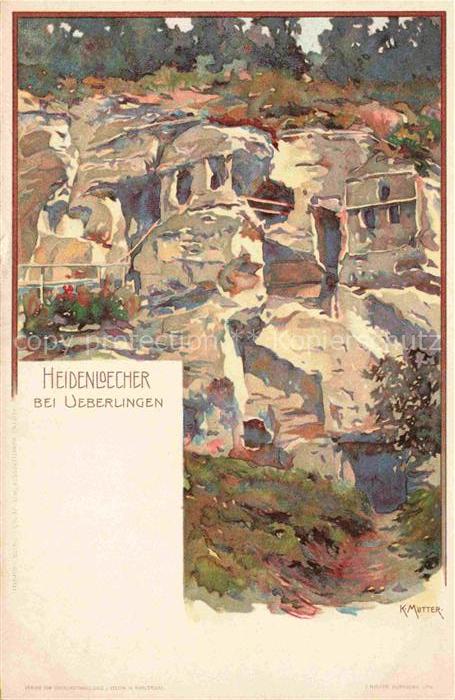 Mutter Karl Kuenstlerlitho Heidenloecher Ueberlingen litho