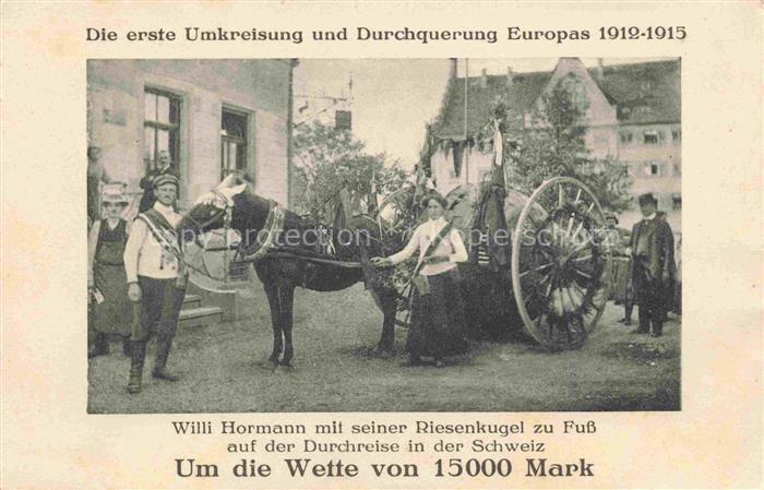 Kuriosum Oddity Singularite Willi Hormann Riesenkugel Schweiz