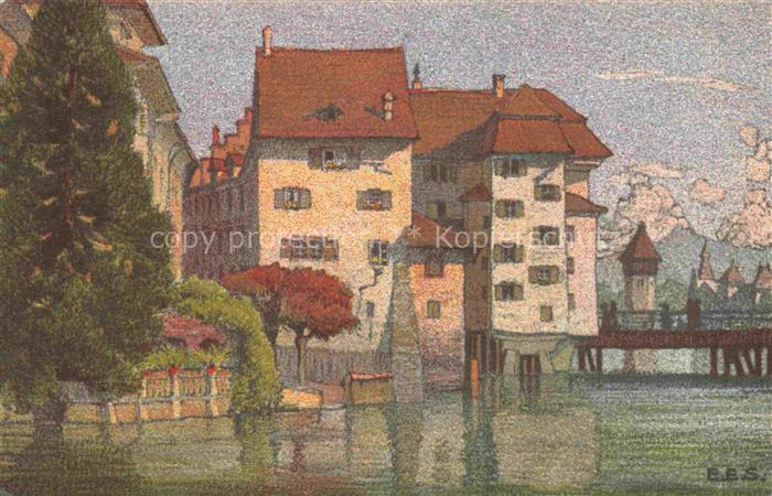 Schlatter E.E. Kuenstlerlitho Luzern