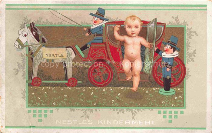 Schaukelpferd Spielzeug Toy Juet Juguete-- Werbung Nestle