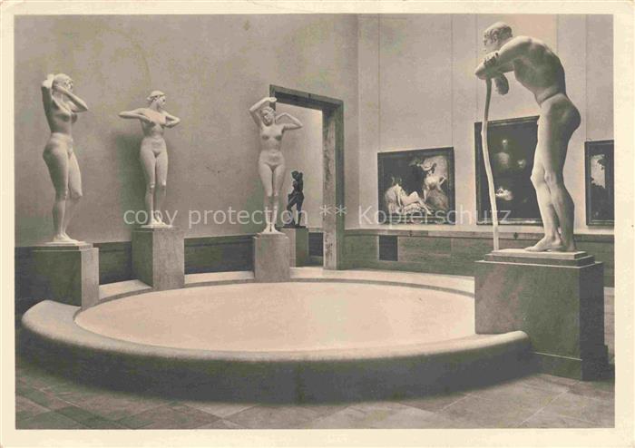 Verlag HDK Haus der Deutschen Kunst Nr. 342 Muenchen Josef Thorek Das Urteil des